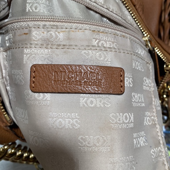 Michael Kors Megan Crossbody Medium Hobo Handbag - Picture 8 of 9